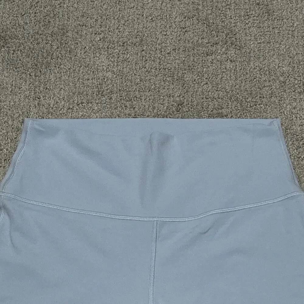 Lululemon Women’s Align High-Rise Shorts Light Blue 6” Inseam Size 10